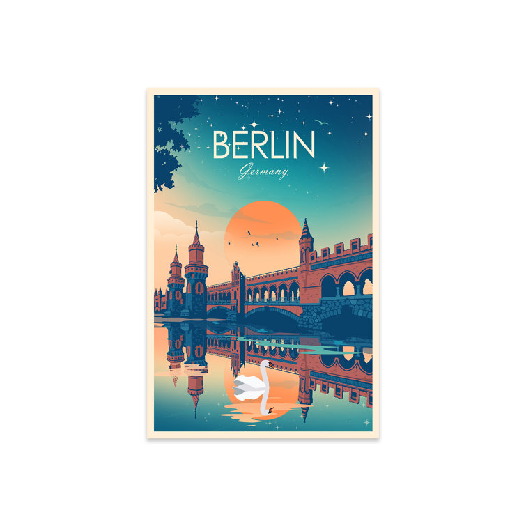 Trinx Berlin On Plastic / Acrylic Painting Wayfair